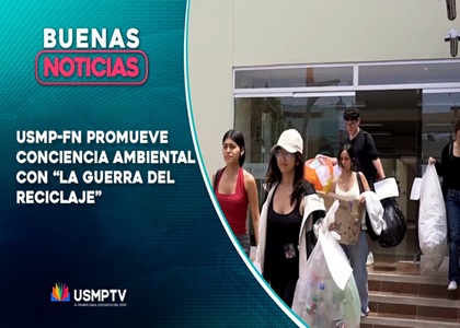 USMP - FN PROMUEVE CONCIENCIA AMBIENTAL